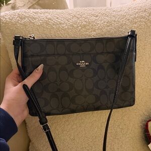 Coach Signature Black Crossbody Bag